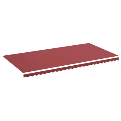 Image de vidaXL Toile de store rouge bourgogne 6x3 m