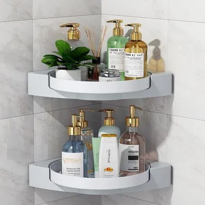 Produktbild von Famanu Wandregal 360° drehbar - Badezimmer Organizer