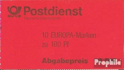 Produktbild von Briefmarken BRD (BR.Deutschland) 1994 Mi MH30mZ mit Zählbalken (kompl.Ausg.) postfrisch Europa