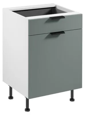 Produktbild von Küchenschrank Universalschrank Küchenregalschrank Basisunterschrank Weiß