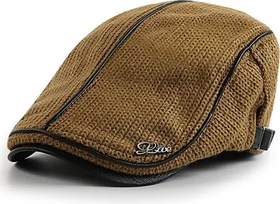 Obrázek produktu pro Stylový pánský baret Melvin - Hnědá | Pohodlný doplněk pro každý outfit KP26031