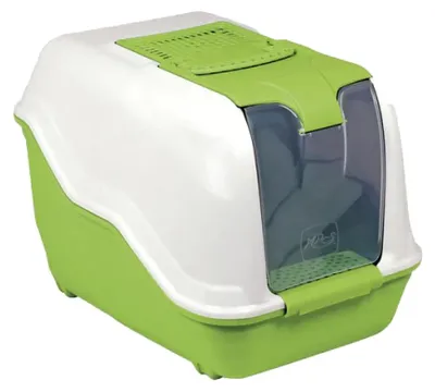 Productafbeelding van Kattenbak Netta, 54 x 39 x 40 cm, groen