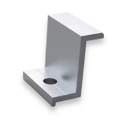 Obrázok produktu pre NELI držiak (koncová svorka) pre solárny / FV modul, 35 mm, montážna svorka, solárna svorka, FV držiak, držiak modulu