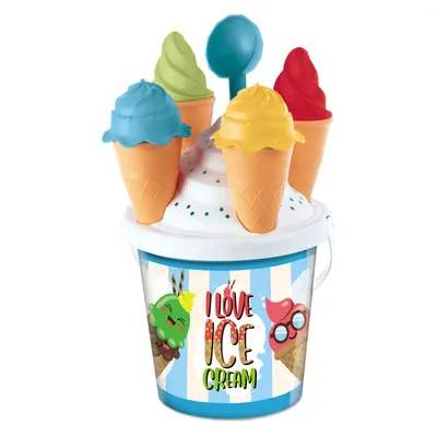 Produktbild von Mondo Bucket Set Ice Cream, 11dlg.