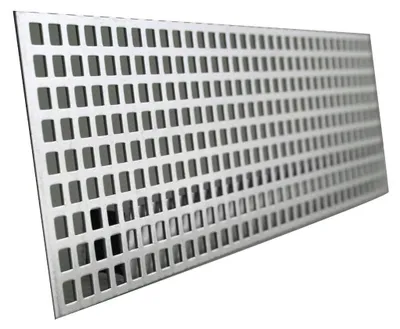 Productafbeelding van Aluminium lochplaat, 2 mm dik, 700 mm x 500 mm