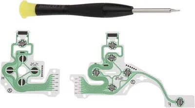 Image de Câble flexible pour PlayStation PS4 - Kit de réparation pour modèle CUH-12XX - 1 jeu de films flexibles - Kit de réparation pour console PlayStation