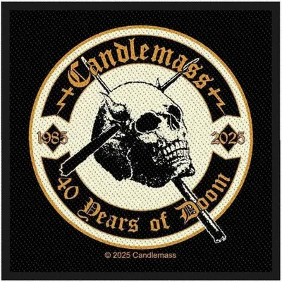 Produktbild von Candlemass Patch 40 Years Of Doom multicolor Standard