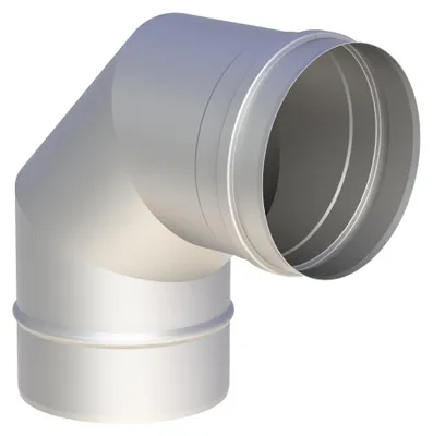 Produktbild von EW-FU Winkel 90° (rollnahtgeschweißt) Ø 130 mm