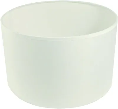 Zdjęcie produktu dla Abażur okrągły - Dekoracyjny abażur - Do oświetlenia wnętrz - Możliwość samodzielnej dekoracji - Średnica 25 cm - Biały