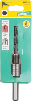 Produktbild von Wolfcraft Sechskantschaft mit Zentrierbohrer / M16