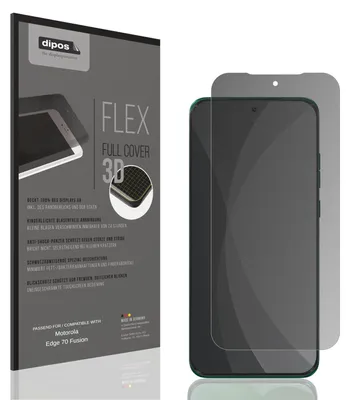 Produktbild von Full Cover Privacy Blickschutzfolie für Motorola Edge 70 Fusion Folie Anti-Shock