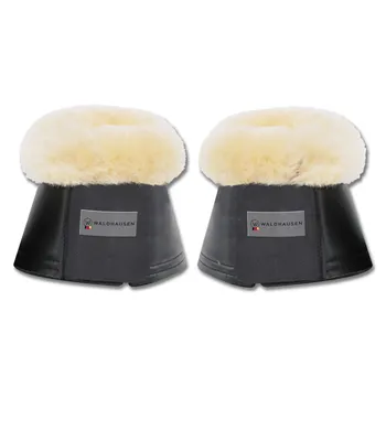 Produktbild von Waldhausen Lambskin Hufglocken Für Pferde Schwarz L Schwarz L