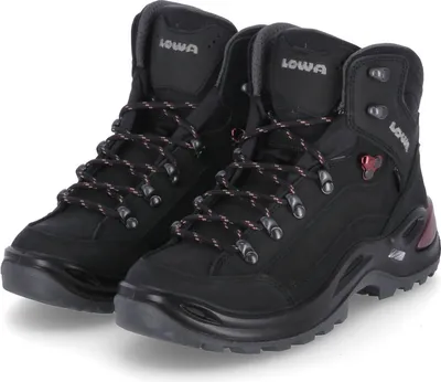 Produktbild von Lowa Trekkingschuhe RENEGADE GTX MID Damen Rauleder Schwarz Größe: 5