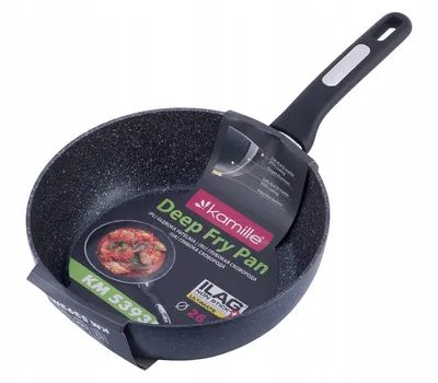 Produktbild von KAMILLE Pfanne JUAN Marmorpfanne 26 cm Induktion Antihaft-Pfanne Bratpfanne