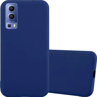 Obrázek produktu pro Cadorabo Case for Vivo Y52 5G / Y72 5G Protective Case in Blue Obal na mobilní telefon TPU Silikonový obal kryt