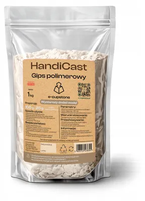 Produktbild von HandiCast Polymergips für DIY-Dekorationen 1kg 65MPa