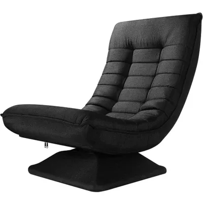 Produktbild von Verstellbarer Bodenstuhl, 360° drehbar & klappbar, bis 150kg belastbar, gepolstert & atmungsaktiv, ideal als Gaming- & Relaxsessel für Wohnzimmer