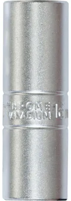 Obrázok produktu pre Nástrčkový kľúč na zapaľovacie sviečky 1/2", veľkosť 16 mm