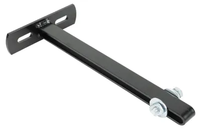 Immagine prodotto di Supporto a parete Eurotrack, 300 mm, colore nero