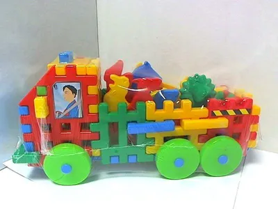 Image de Blocs de construction Camion avec animaux.25869