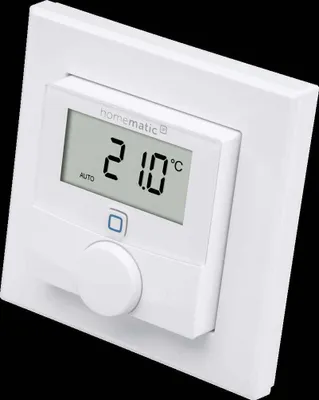Productafbeelding van Homematic IP Bekabelde Wandthermostaat met Vochtigheidssensor, model HmIPW-WTH