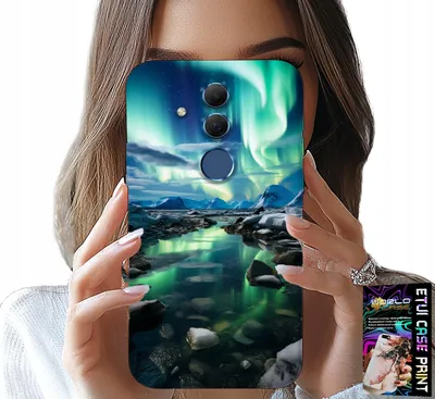 Image de Étui Pour Huawei Mate 20 Lite - Alaska Aurora Borealis Étui + Verre