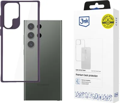 Immagine prodotto di 3mk Armor Case+ Cover per Samsung Galaxy S24 Cover posteriore ultra trasparente
