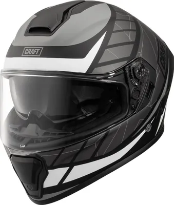 Produktbild von Craft Fiberglas Integralhelm Toursport Silber Dekor #24 L