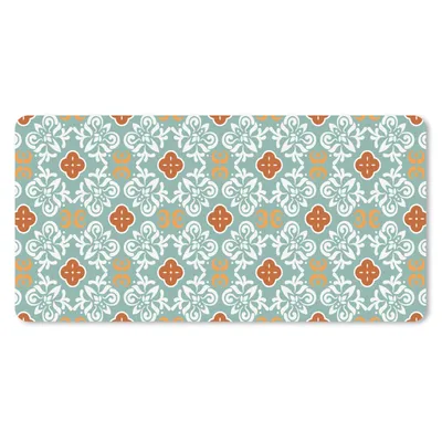 Produktbild von MuchoWow® Schreibtischunterlage Muster - Blumen - Abstrakt 80x40 cm - XXL Mauspad - Gaming Mauspad