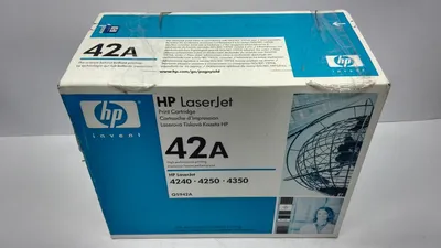 Produktbild von HP 42A, 10000 Seiten, Laser, HP LaserJet 4250/4350, 10 - 32.5 °C, 10 - 80, -20 - 40 °C