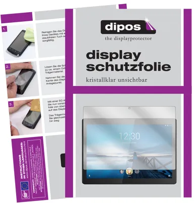 Produktbild von 2x osłona ekranu dla Lenovo Tab M10 HD przezroczysta folia ochronna wyświetlacza dipos