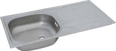 Produktbild von Edelstahl Einbauspüle Spülbecken Küchenspüle Spüle 86 x 43,5 cm Respekta