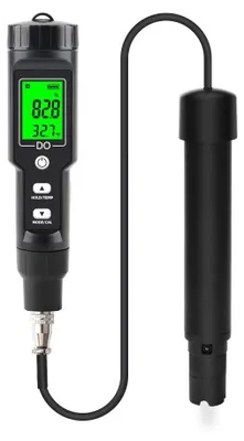 Image de Mesure de l'oxygène dissous - Sonde de mesure numérique pour aquariums - Mesure précise de l'oxygène