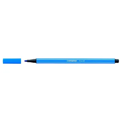 Zdjęcie produktu dla Flamaster premium - STABILO Pen 68 - Pojedynczy długopis - ciemnoniebieski