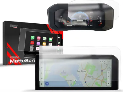 Produktbild von Matte Autodisplayfolie 2in1 für Toyota Land Cruiser 8 12,3" (2024-2025), Grizz Protector
