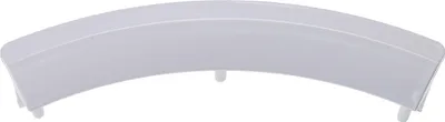 Produktbild von vhbw Türgriff kompatibel mit Siemens WT46S595GB, WT46S591, WT46W360, WT46S5M0, WT46S599GB, WT46S598GB Trockner Kunststoff Weiß