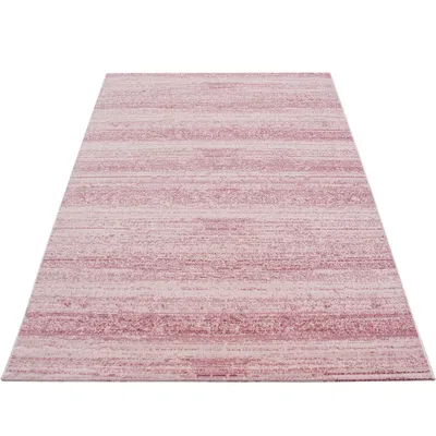 Image de Ayyildiz | Tapis Moderne Plus - 80 cm x 150 cm - Rose - Doux et Antistatique - Idéal pour Salon