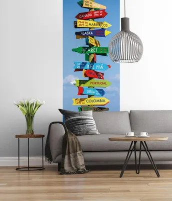 Immagine prodotto di Pannello in pile Komar con stampa digitale "Donde" 100 x 280 cm, colorato, 162-DV1
