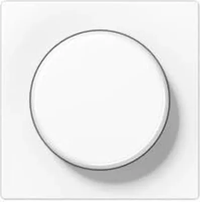 Produktbild von Jung Abdeckung Jung für Drehdimmer A 1540 BF WW alpinweiß Serie A, 1 Stk.