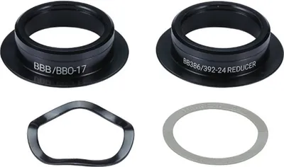 Produktbild von BBB Cycling BBB Tretlager BottomAdapt ID24 - 30 mm auf 24 mm schwarz - optima...