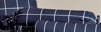 Produktbild von Janine Mako-Satin Kissenhülle NR 15x40 1 teilig modernclassic 39024-12-690 nachtschattenblau