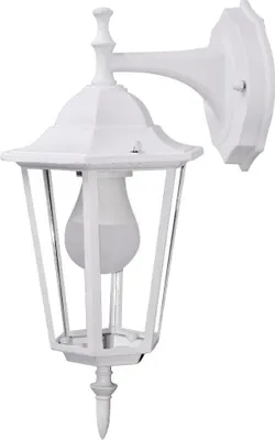 Produktbild von E27 Auenbeleuchtung - Wandleuchten - Down - IP44 - Mattwei