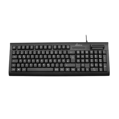 Obrázok produktu pre MediaRange MROS115, Plná veľkosť (100 %), Kábel, USB, QWERTZ, Čierna