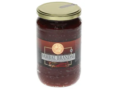 Produktbild von KONINGSVOGEL Sambal Brandal 750g | sehr würzige Paste | Very Spicy Paste