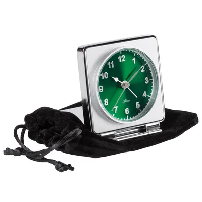 Produktbild von Atlanta 1116/6 Wecker Reisewecker Quarz analog Zifferblatt grün