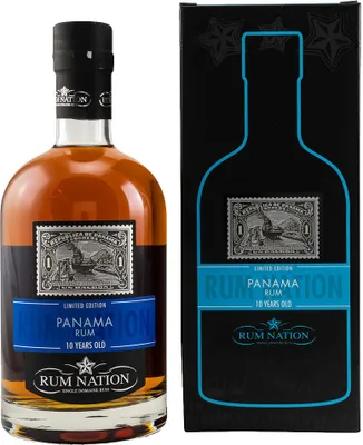 Produktbild von Rum Nation Panama 10 Years 700ml 40% Vol.