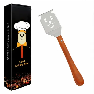 Produktbild von 5-in-1 Grillspachtel für Barbecue – Multifunktionales Grillbesteck