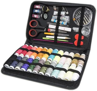 Imagen del producto de Inicio > Viajes > Set de costura de 24 colores > Set de costura doméstico > 94 sets de hilo de coser
