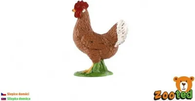 Produktbild von Huhn Huhn nach Hause zooted Kunststoff 4cm in Tasche