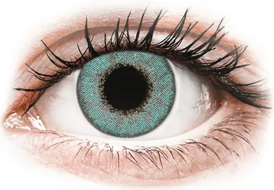Produktbild von TopVue Daily Color - Turquoise - Tageslinsen ohne Stärke (2 Linsen) Stärke: 0.00, BC: 8.60, DIA: 14.30